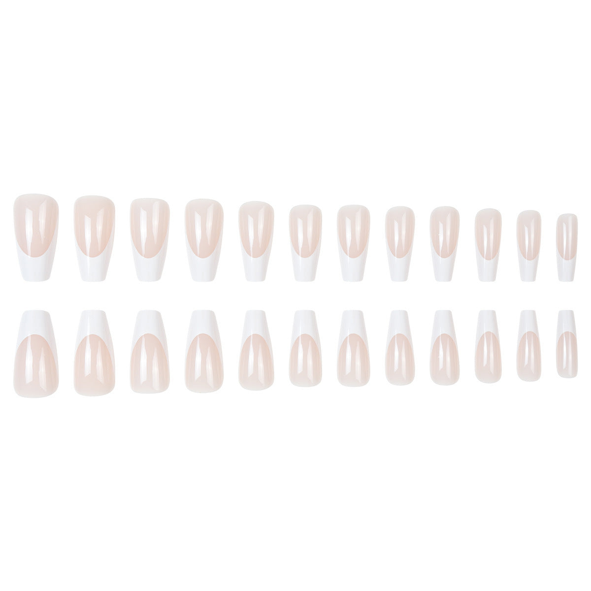 French Press-On Nails – No Glue Needed