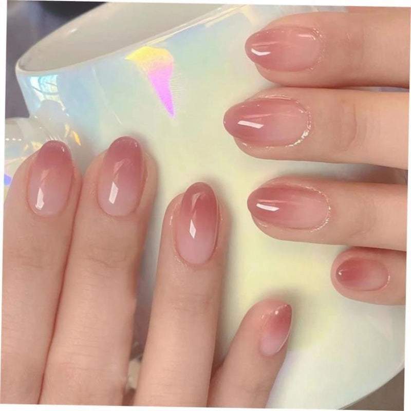 Pearl Press-On Nails – Elegant Almond Shape
