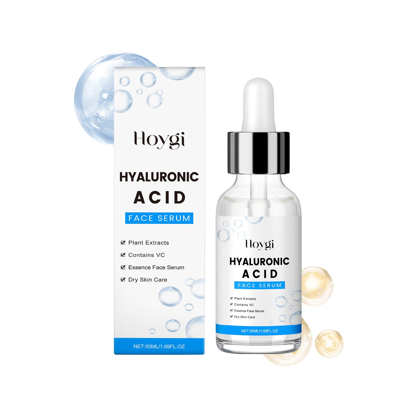 Hyaluronic Acid Face Serum – Deep Hydration & Pore Minimizer