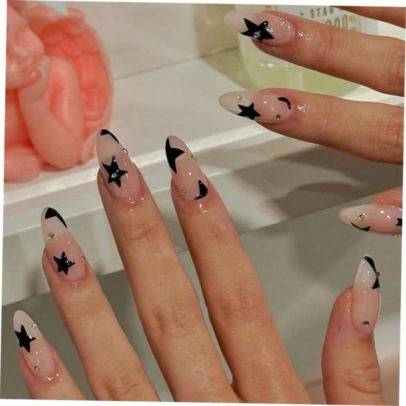 Pearl Press-On Nails – Elegant Almond Shape